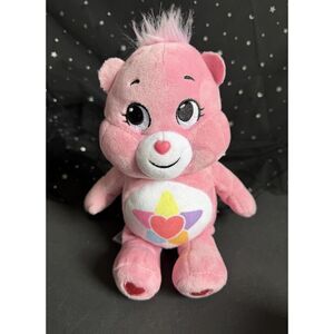 Care Bears True Heart Bear Plush Basic Fun Pink Stuffed Animal